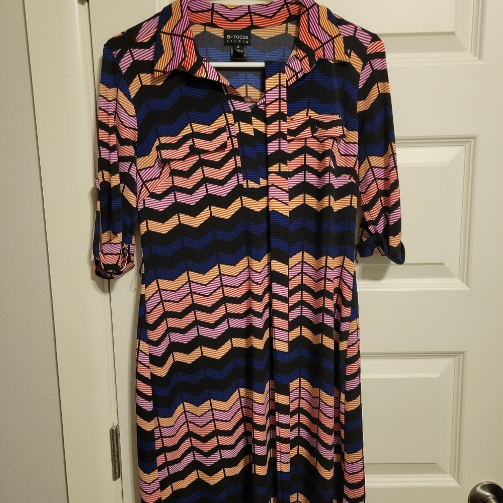 Knee length dress